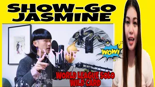 FIRST TIME REACTING TO SHOWGO - GRAND BEATBOX BATTLE 2021: WORLD LEAGUE SOLO WILD CARD | JASMINE