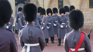 Band of the grenadier guards in Windsor Castle