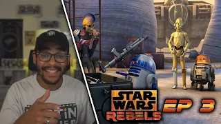 Star Wars: Rebels: Season 1 Episode 3 Reaction! - Droids in Distress