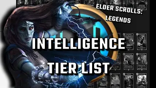 Ranking EVERY Intelligence Card in Elder Scrolls: Legends