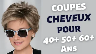 COUPES DE CHEVEUX 2023 POUR 40+ 50+ 75+ ANS TENDANCE FEMME - Anne Blanc