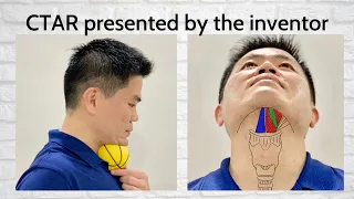 Dysphagia Swallowing Exercise - Chin Tuck Against Resistance with Ball by CTAR Inventor (English)
