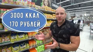 Алексей Кирпиченко. Бюджетный бодибилдинг. Корзина продуктов.