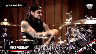 CYMBAL VOTE - Mike Portnoy Reviews the 24" AA Bash Ride