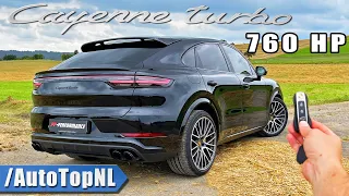 760HP PORSCHE Cayenne TURBO *329KM/H* REVIEW on AUTOBAHN [NO SPEED LIMIT] by AutoTopNL