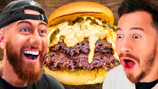 Who Can Cook The Best SMASH BURGER?! *TEAM ALBOE FOOD COOK OFF!*