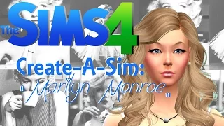The Sims 4 Create-A-Sim:: Marilyn Monroe