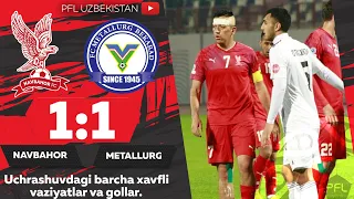 Coca Cola Superliga. 19-tur NAVBAHOR — METALLURG 1:1