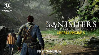BANISHERS GHOSTS OF NEW EDEN New Insane Gameplay | Next Gen 4K Graphics in Unreal Engine 5 RTX 4090
