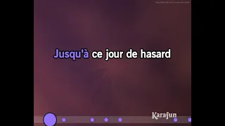 karaoké garou je n'attendais que vous