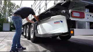 EcoPack - The aerodynamic box on the S.CS curtainsider semi-trailer - Schmitz Cargobull [english]
