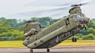 Washington Army National Guard HELOCAST & CH-47 Chinook helicopter perform