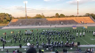 2018 Sam Rayburn Marching Band, Channelview Pre-UIL Marching Festival, 10/13/18