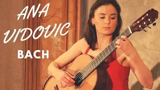 Ana Vidovic plays from the Cello Suite No. 1 Prelude in G Major BWV 1007 - BACH
