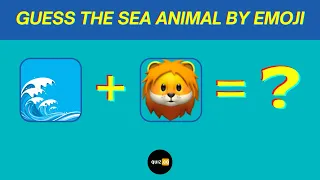 Can You Guess The Sea Animal By Emoji - Free Online Quiz