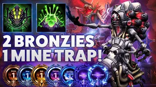 Abathur Monstrosity - TWO BRONZIES ONE MINE TRAP! - Bronze 2 Grandmaster S1 2023