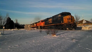 CSX 5313 Leading Grain Train