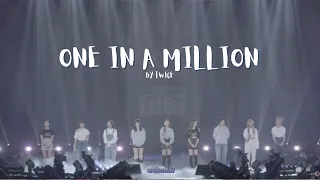TWICE Performed "One In A Million" [FULL] | OSAKA JAPAN FAN MEETING DAY 4 (DAY 2)