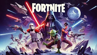 Your no Match for the Darkside! Fortnite Star Wars Update Gameplay