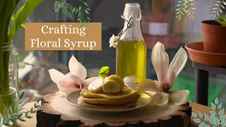 Crafting a Floral Syrup from Scratch | Herbal Recipes at Home