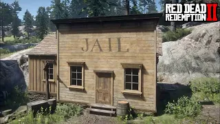 I didn't know you could do this in Strawberry Jail - Rdr2