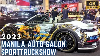 The 2023 MANILA AUTO SALON & SPORTTRUCKSHOW at SMX | Walking Tour [4K] Manila Philippines