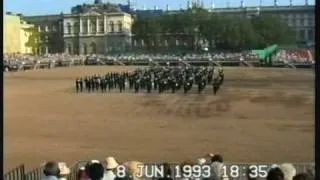 LIGHT DIVISION  BAND SOUNDS RETREAT HORSEGUARDS 1993 PART 1 of 3