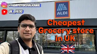 Cheapest Grocery store | Sheffield | UK | ALDI |
