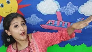 Let Us Learn about Air Transport - Aeroplane !!!