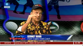 Gernot Rohr Highlights Developments In Nigeria Football Pt.1 |Sports Tonight|