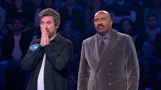 Ray Romano and His Son Greg Play Fast Money - Celebrity Family Feud