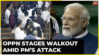 'Shoot And Scoot', Says PM Modi As Opposition Stages Walkout