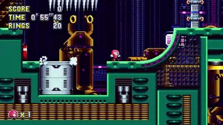 Sonic Mania (PC) - Metallic Madness Act 2 - 1'19"05 - Knuckles