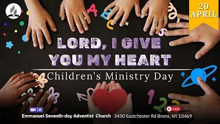 Emmanuel SDA Church | Children’s Day | April 20, 2024