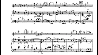 Ernest Bloch - Suite Modale for Flute and Piano (1956) [Score-Video]