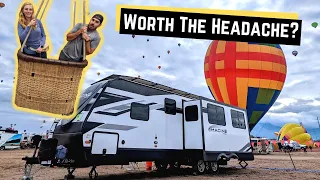 RVing At The Albuquerque Balloon Festival 2022