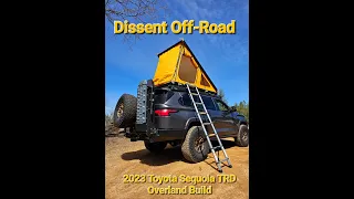 2023 Toyota Sequoia TRD - Dissent Off-Road Build Overview