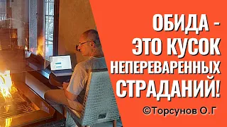 Я обиделась! Обида - это кусок непереваренных страданий. Торсунов лекции