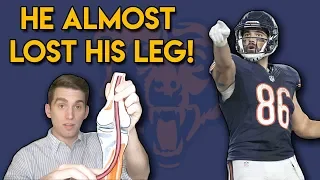 Why He Almost LOST HIS LEG | Doctor Reviews Zach Miller Injury