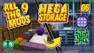 HOW TO make an EPIC STORAGE SYSTEM ! - All The Mods 9 - (Ep 06)