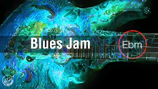 Gary Moore Style Blues Backing Track No Guitar in Eb Minor