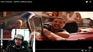 BozeTurk Reacting to (kefo X Amentu - ORYNTL) Türkçe music reaction