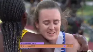 kenyan faith kipyegon win Womens 1500m Final  World Athletics Championships Oregon 2022