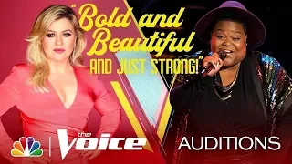 Injoy Fountain sing "7 Rings" on The Voice 2019 Blind Auditions