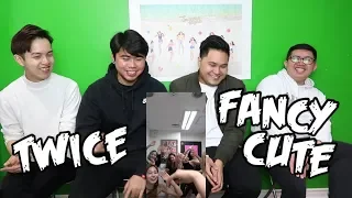 TWICE - FANCY CUTE VIDEO REACTION (FUNNY FANBOYS)