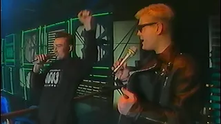 1 Канал Останкино - МузОбоз - Богдан Титомир (фрагменты) (1992) (VHS)