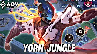 YORN PRO GAMEPLAY | YORN JUNGLE - ARENA OF VALOR