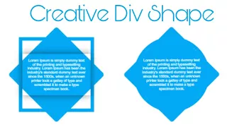 Creative Div Shape 1 - Scripton