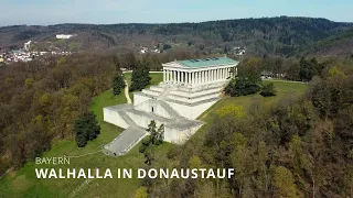 Walhalla in Donaustauf - Bayern / DJI Mini 2 Cinematic Footage 4K