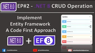 .NET 8 Web API & Entity Framework 🚀 Full CRUD Course (Code-First Migrations & SQL Server) || EP#2